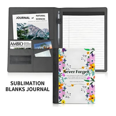 Sublimation Blank Notebook Journal Portfolio Diy Custom Logo Fabric ...